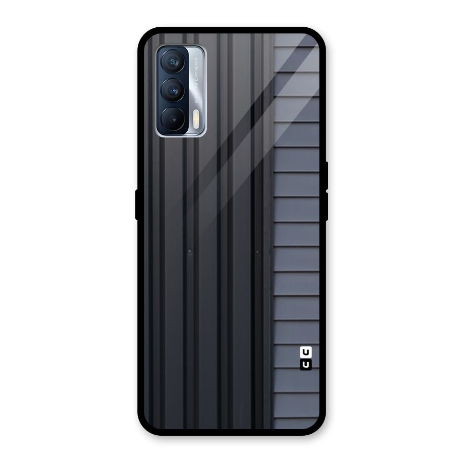 Vertical Horizontal Glass Back Case for Realme X7
