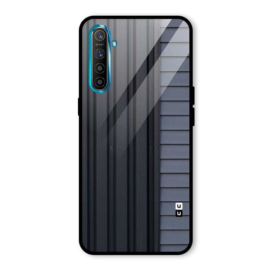 Vertical Horizontal Glass Back Case for Realme XT