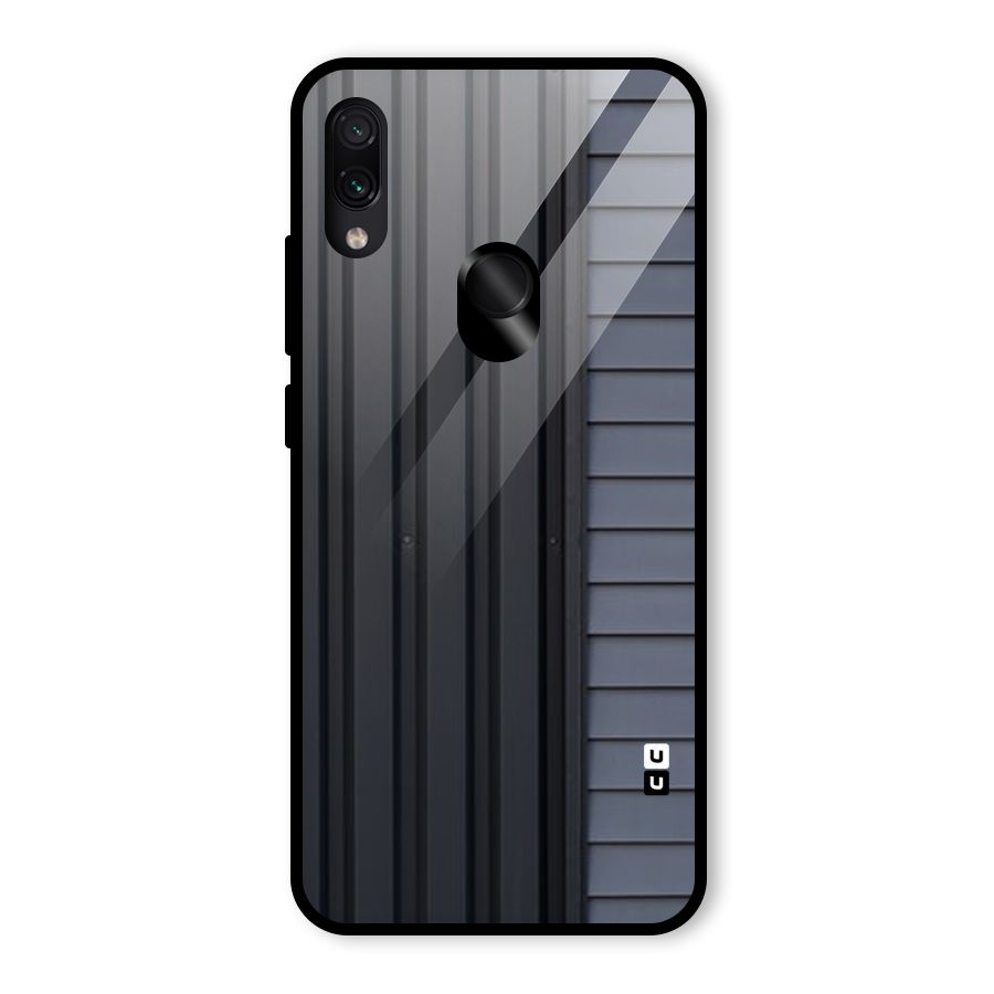Vertical Horizontal Glass Back Case for Redmi Note 7 Pro