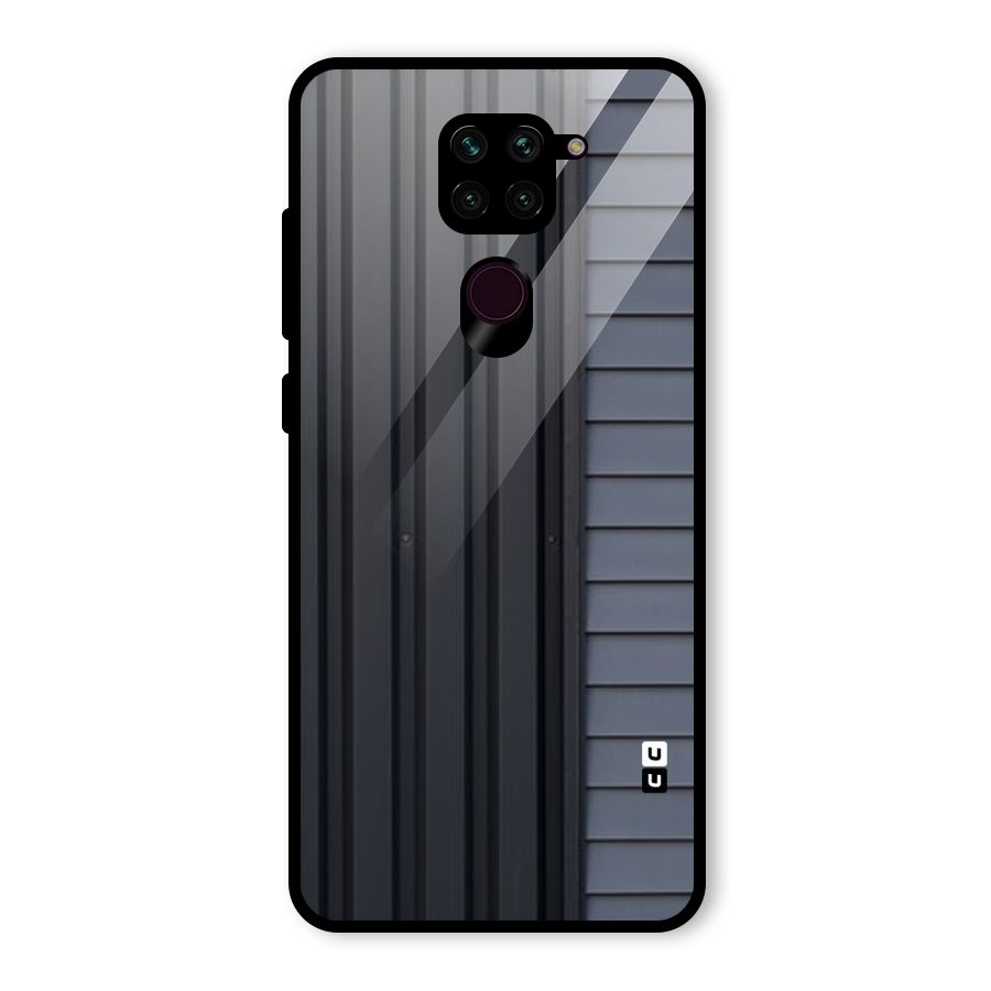 Vertical Horizontal Glass Back Case for Redmi Note 9