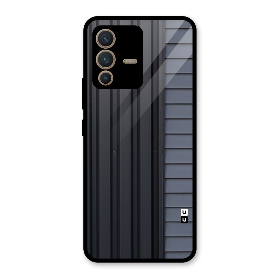 Vertical Horizontal Glass Back Case for Vivo V23 5G
