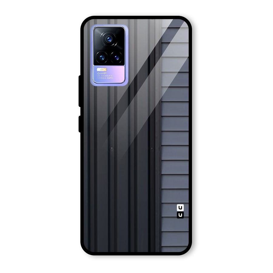 Vertical Horizontal Glass Back Case for Vivo Y73