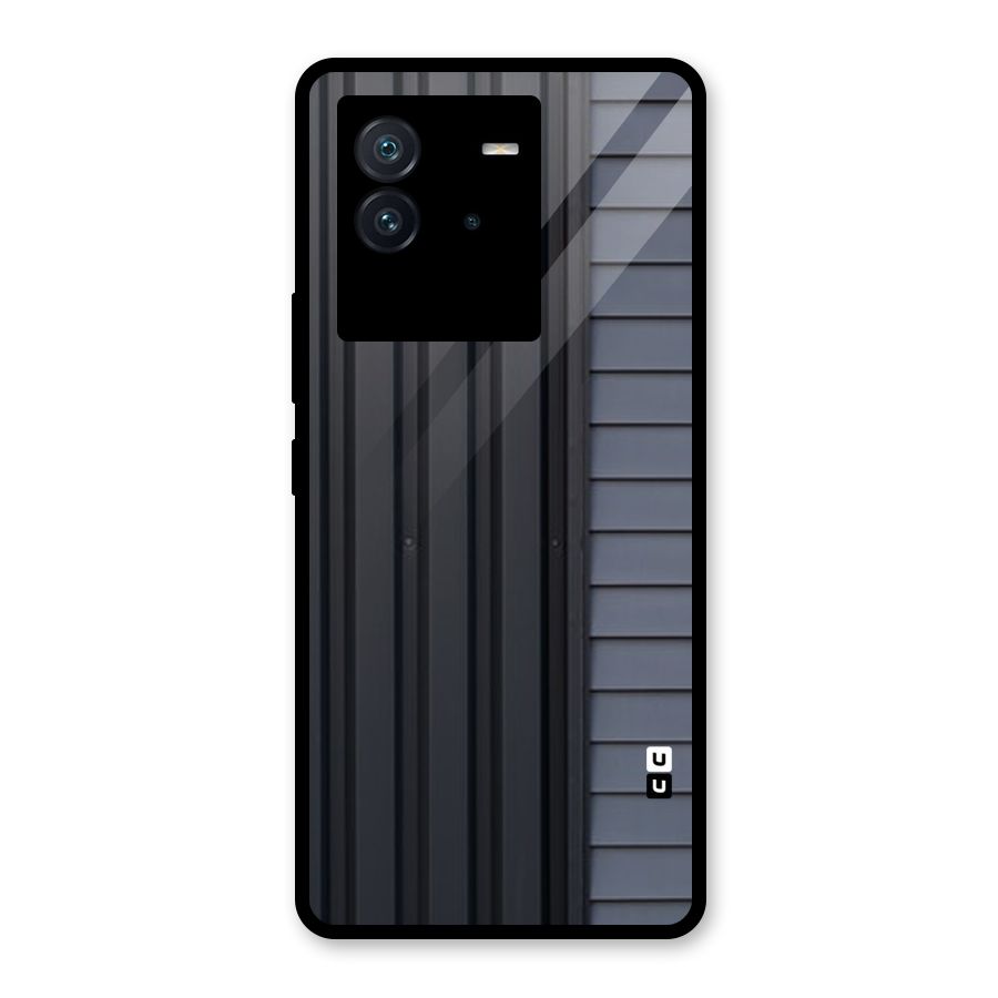 Vertical Horizontal Glass Back Case for Vivo iQOO Neo 6 5G