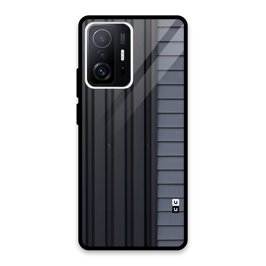 Vertical Horizontal Glass Back Case for Xiaomi 11T Pro