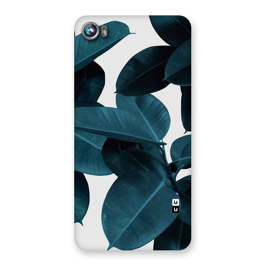 Very Aesthetic Leafs Back Case for Micromax Canvas Fire 4 A107