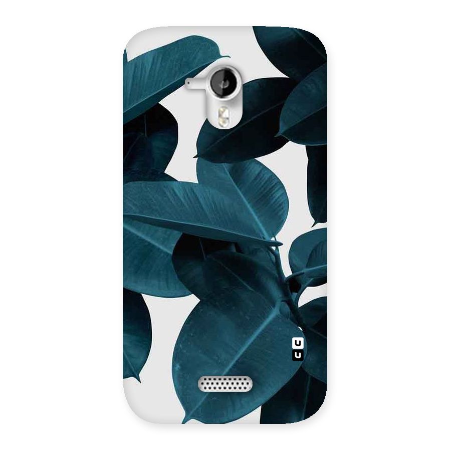 Very Aesthetic Leafs Back Case for Micromax Canvas HD A116
