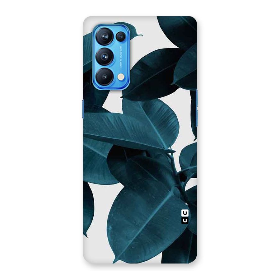 Very Aesthetic Leafs Back Case for Oppo Reno5 Pro 5G