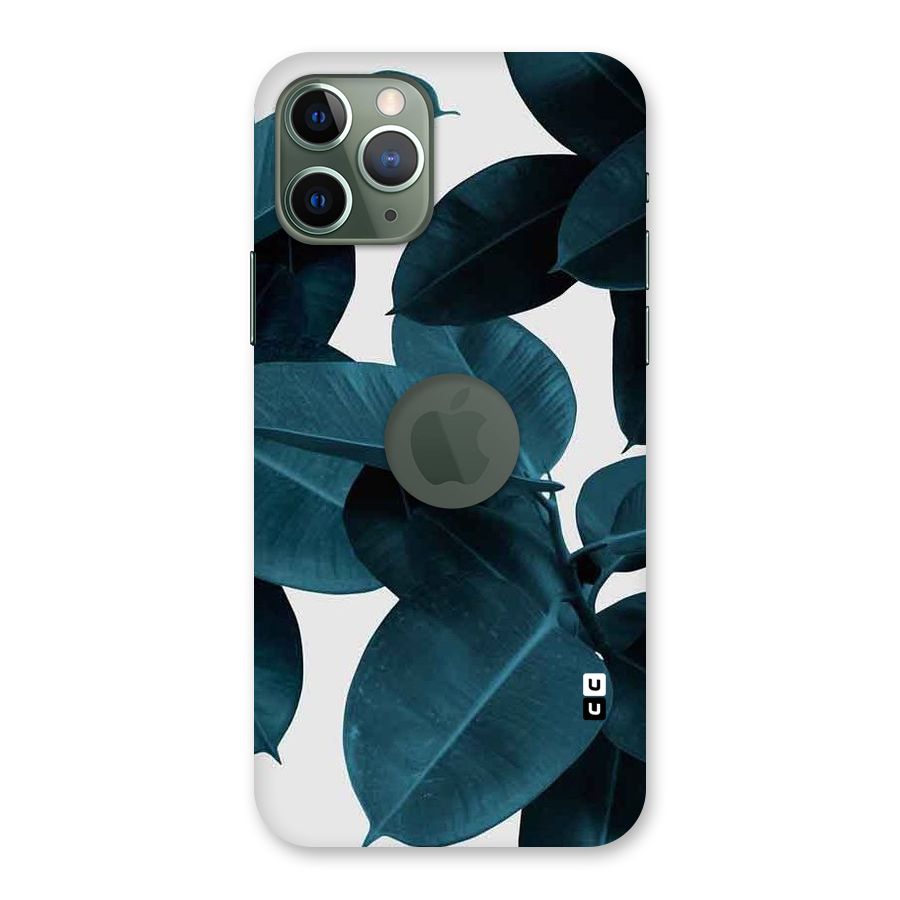 Very Aesthetic Leafs Back Case for iPhone 11 Pro Logo  Cut