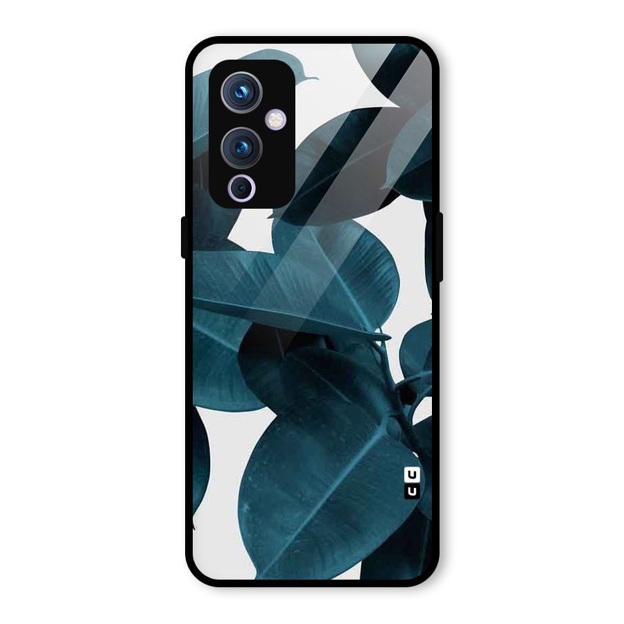 Very Aesthetic Leafs Glass Back Case for OnePlus 9