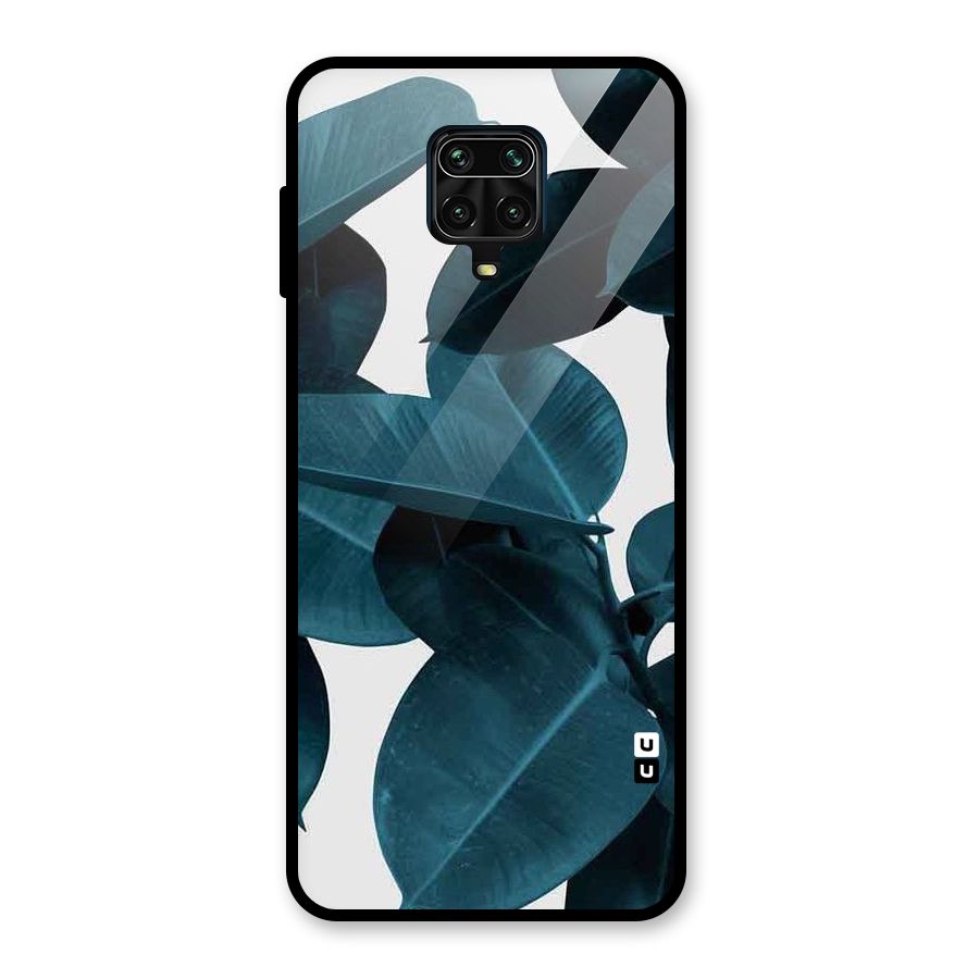 Very Aesthetic Leafs Glass Back Case for Poco M2 Pro