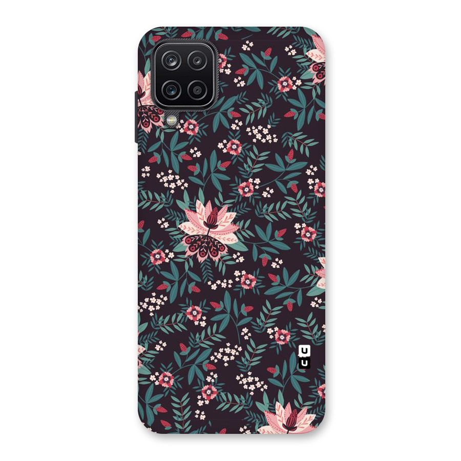 Very Leafy Pattern Back Case for Galaxy A12