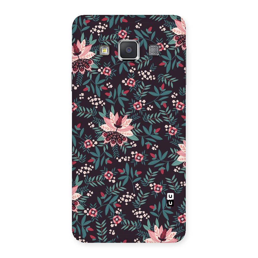 Very Leafy Pattern Back Case for Galaxy A3