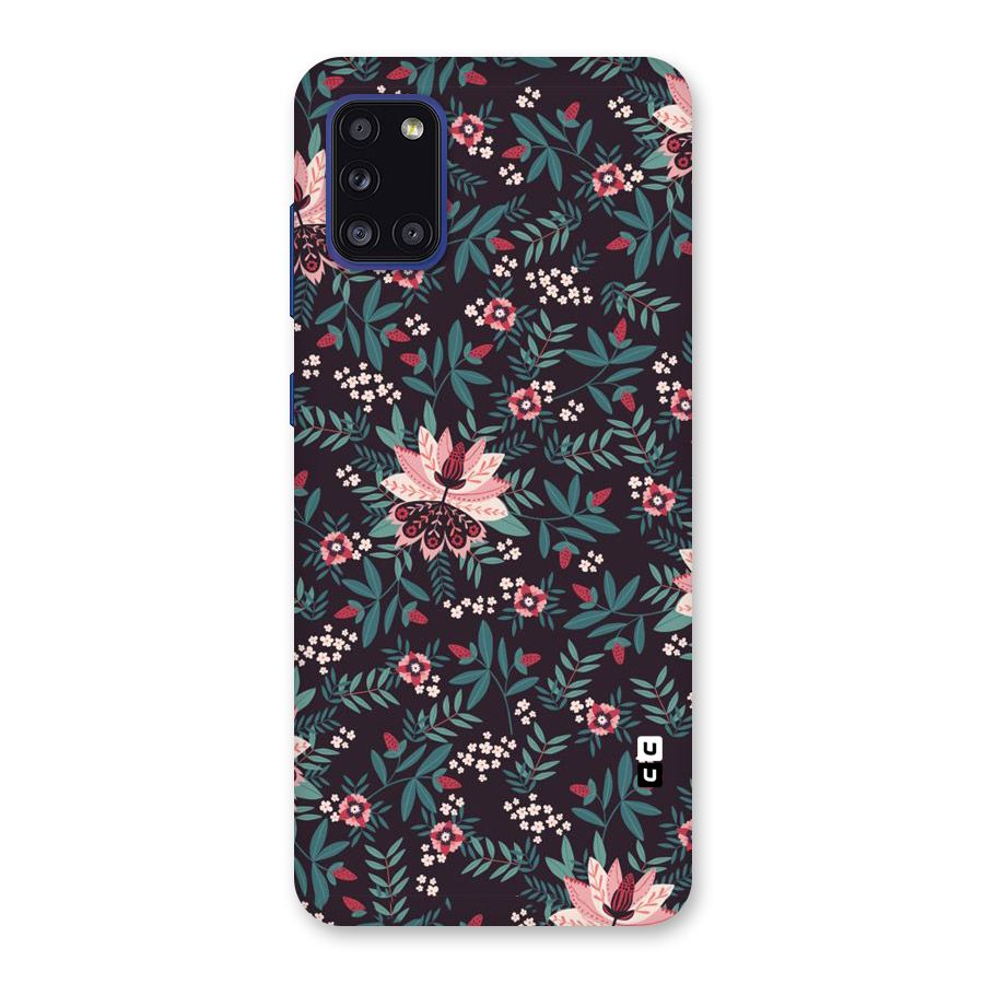 Very Leafy Pattern Back Case for Galaxy A31
