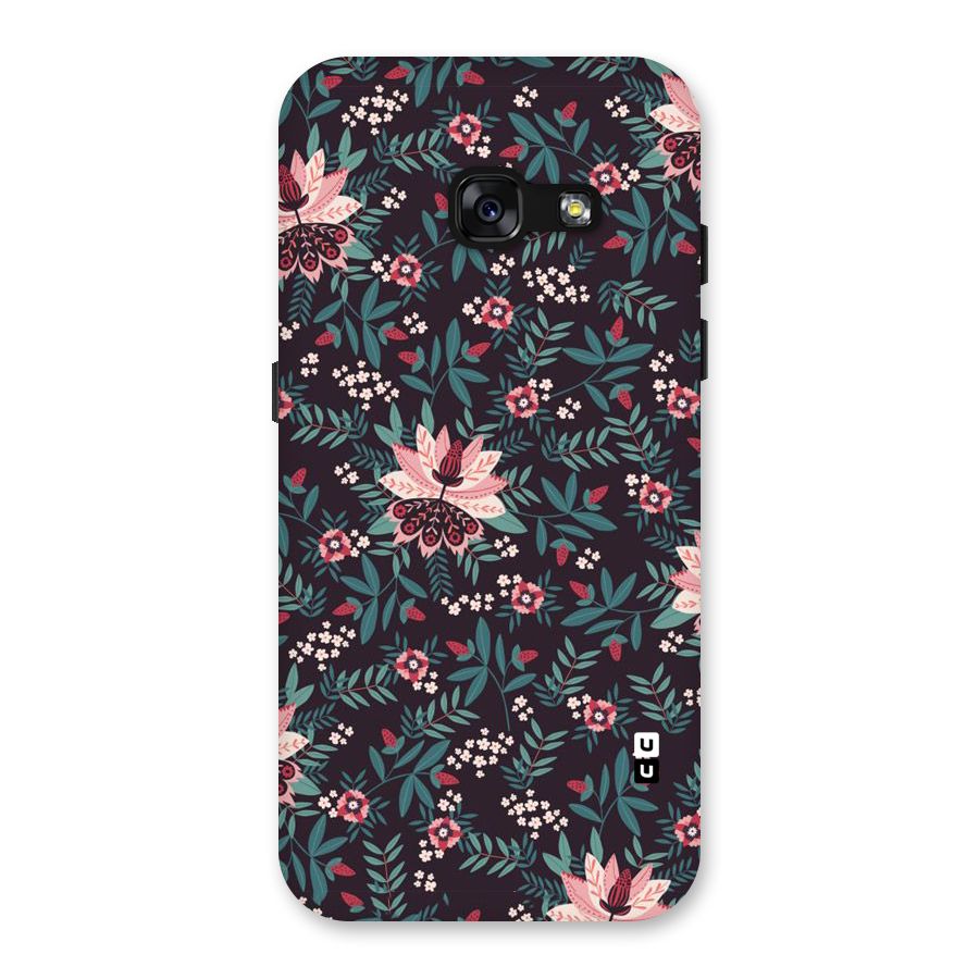 Very Leafy Pattern Back Case for Galaxy A3 (2017)
