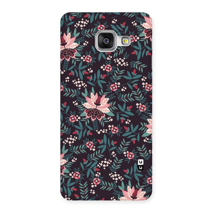Very Leafy Pattern Back Case for Galaxy A3 2016