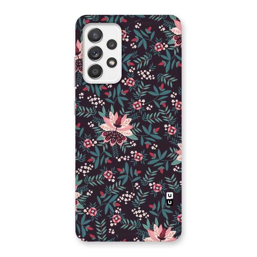 Very Leafy Pattern Back Case for Galaxy A52