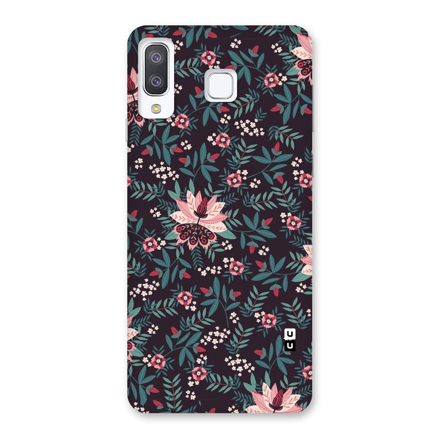 Very Leafy Pattern Back Case for Galaxy A8 Star