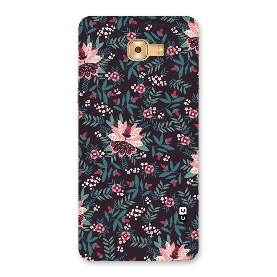 Very Leafy Pattern Back Case for Galaxy C9 Pro