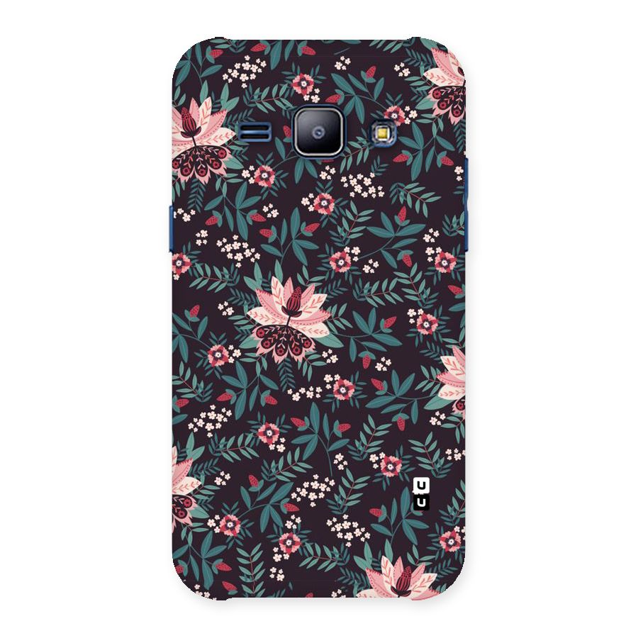 Very Leafy Pattern Back Case for Galaxy J1