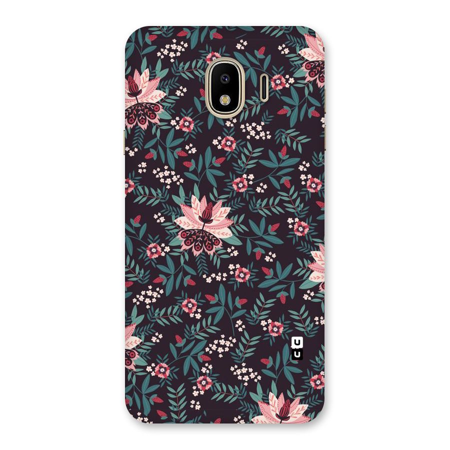 Very Leafy Pattern Back Case for Galaxy J4