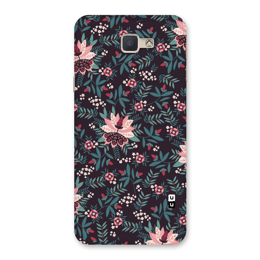 Very Leafy Pattern Back Case for Galaxy J5 Prime