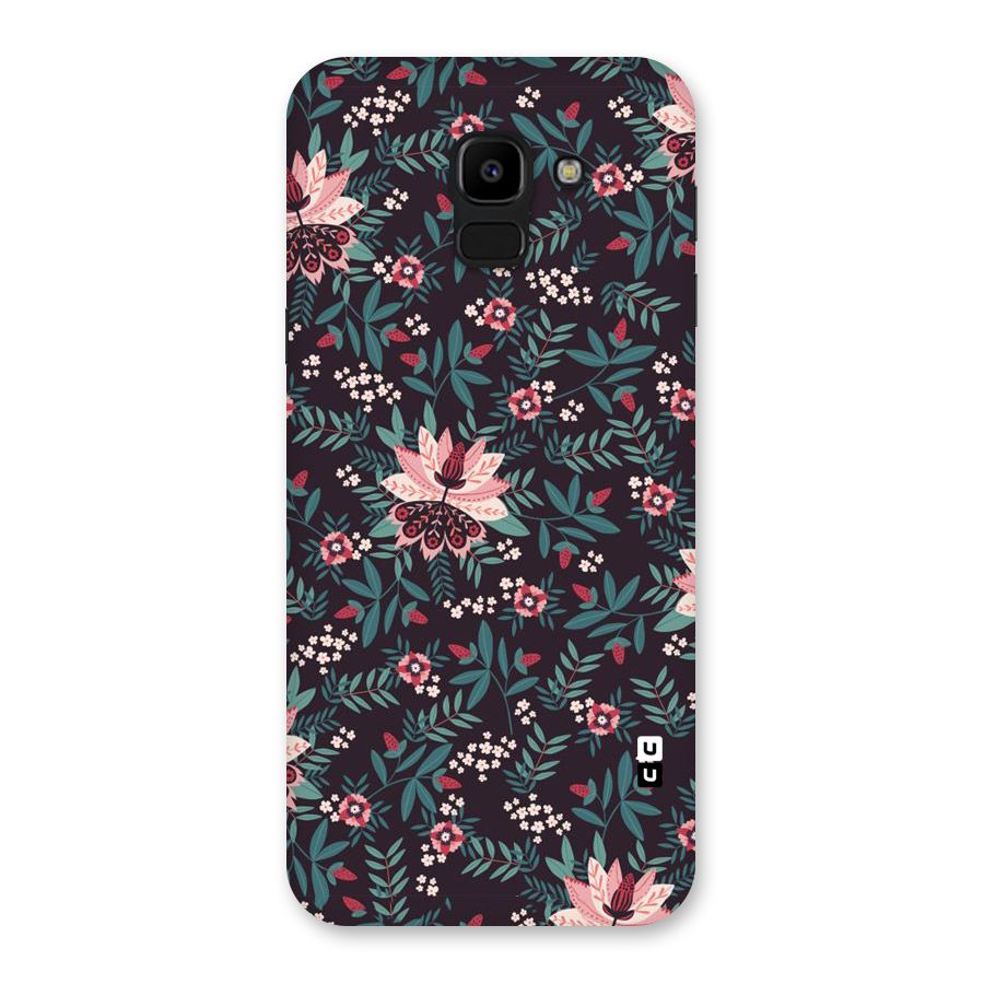 Very Leafy Pattern Back Case for Galaxy J6