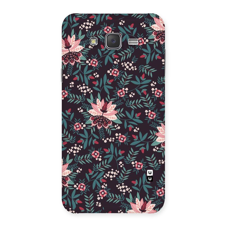 Very Leafy Pattern Back Case for Galaxy J7