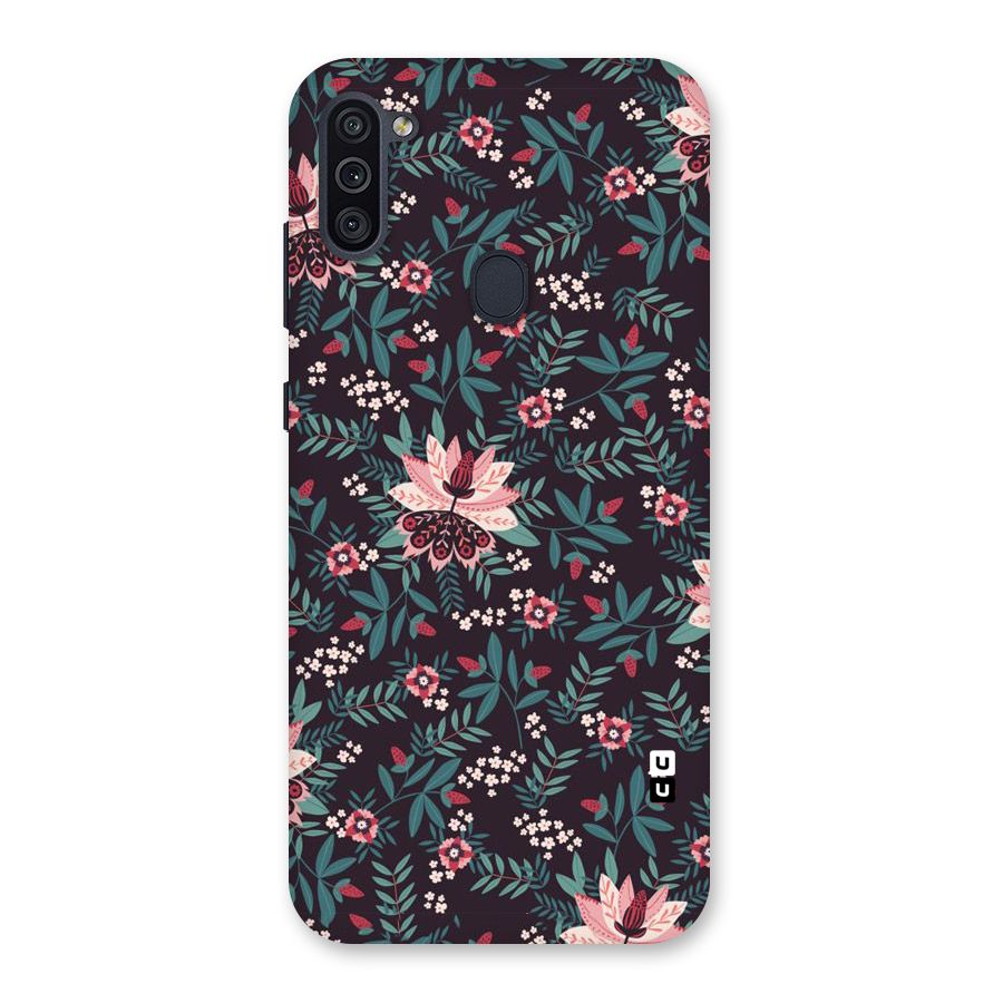 Very Leafy Pattern Back Case for Galaxy M11
