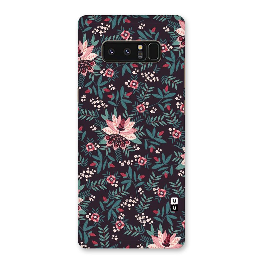 Very Leafy Pattern Back Case for Galaxy Note 8