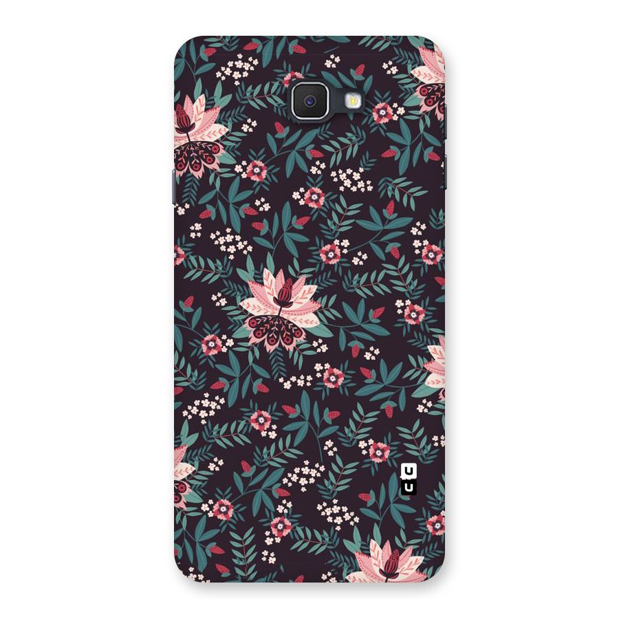Very Leafy Pattern Back Case for Galaxy On7 2016
