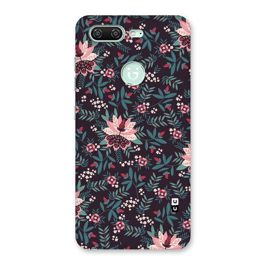 Very Leafy Pattern Back Case for Gionee S10