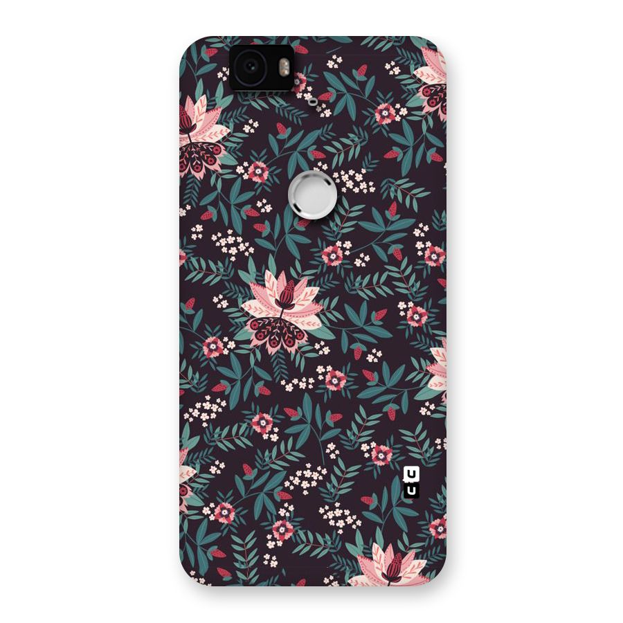Very Leafy Pattern Back Case for Google Nexus-6P