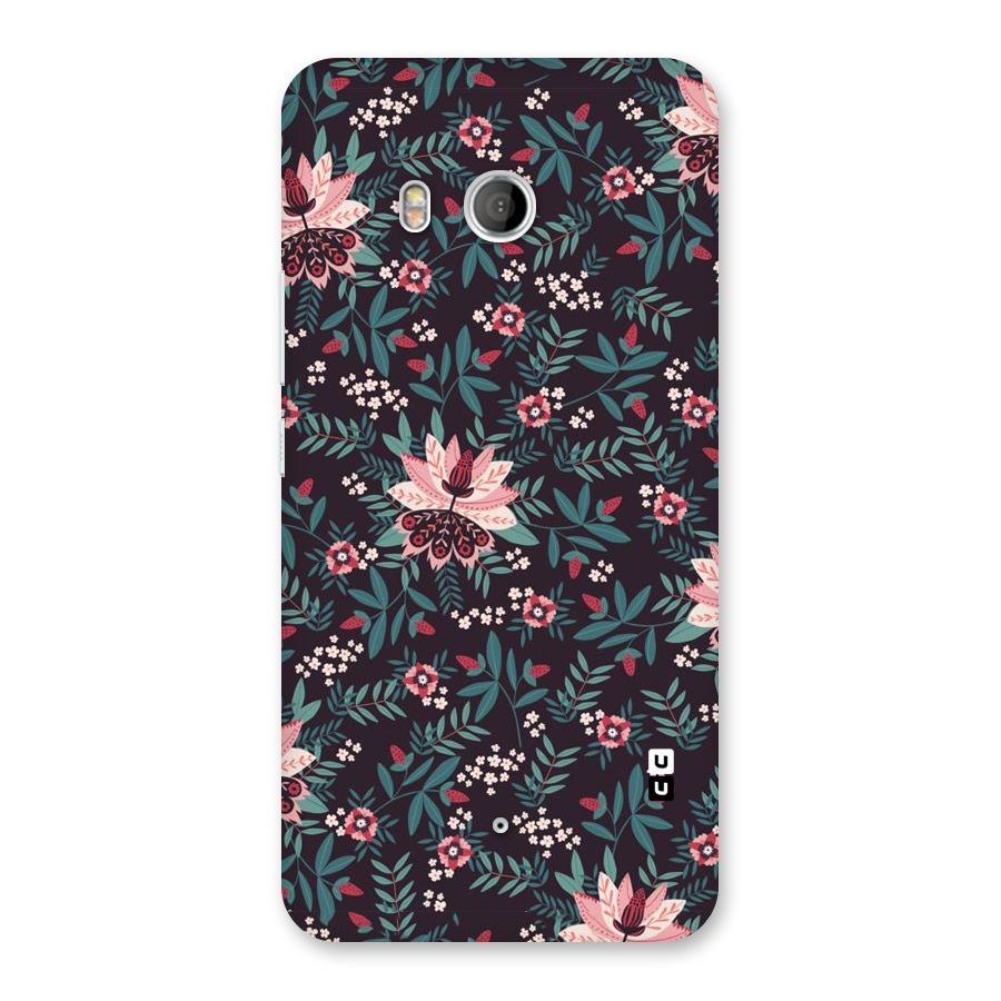 Very Leafy Pattern Back Case for HTC U11