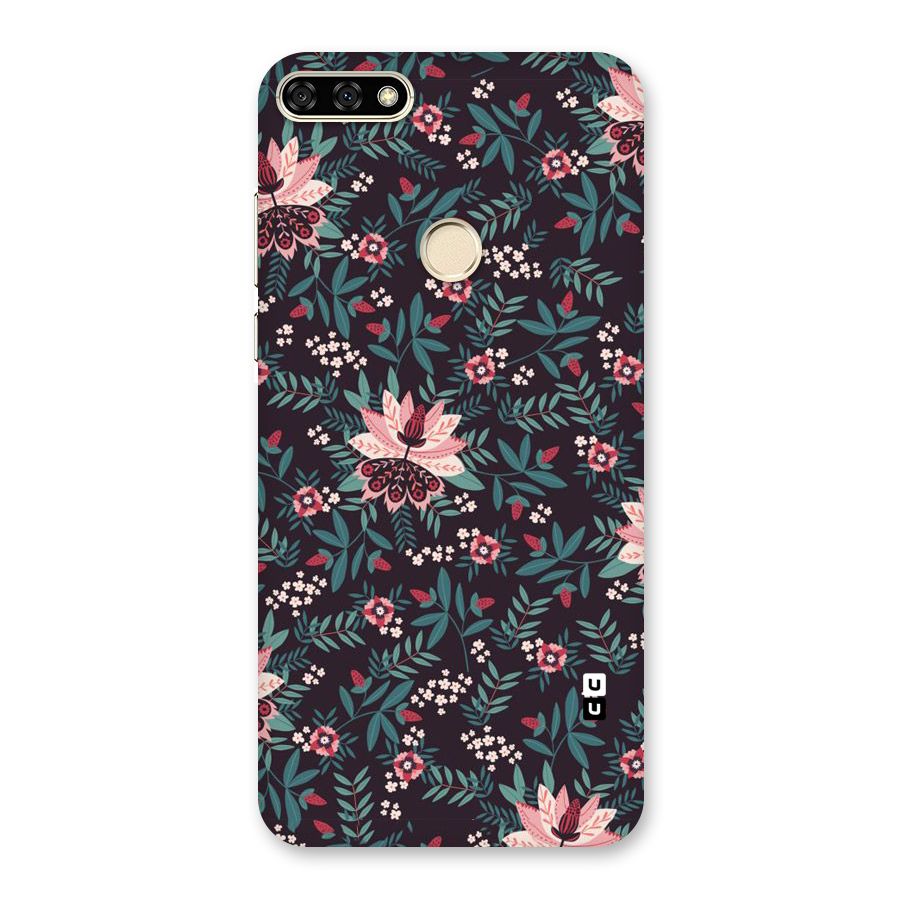 Very Leafy Pattern Back Case for Honor 7A