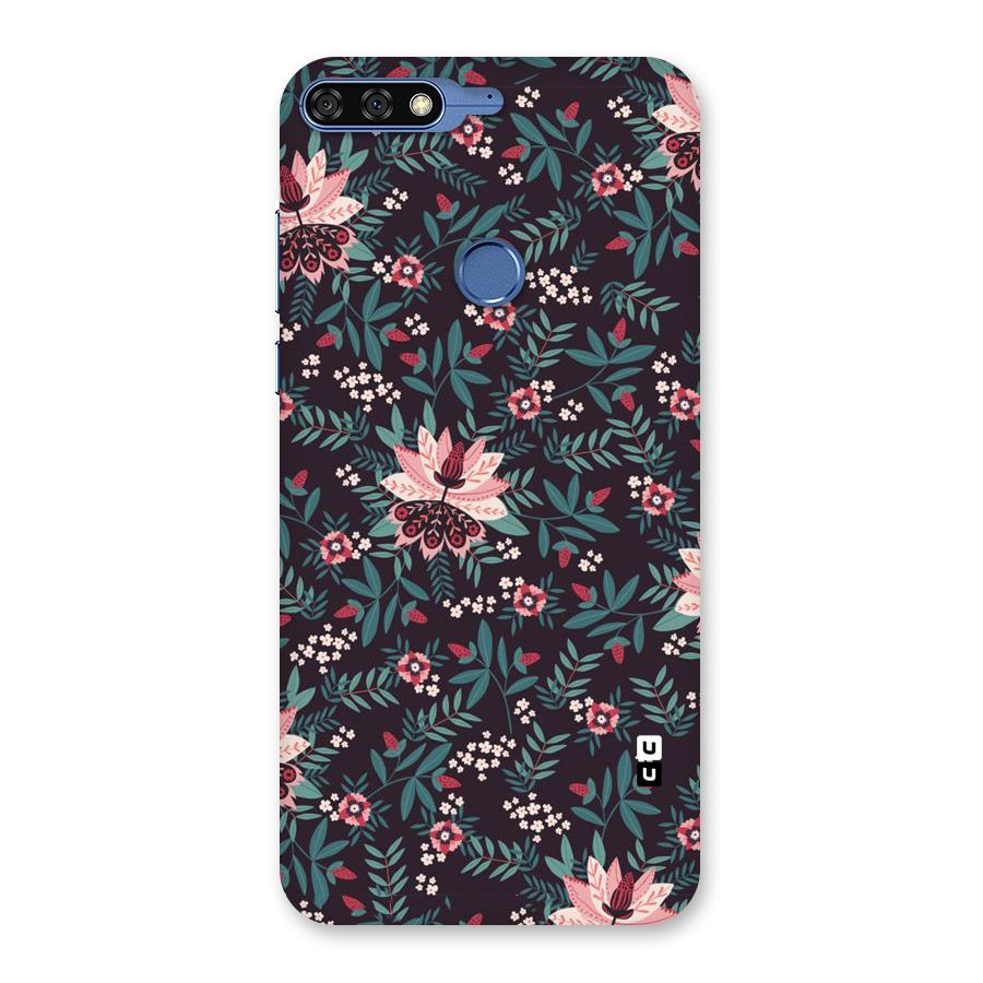Very Leafy Pattern Back Case for Honor 7C