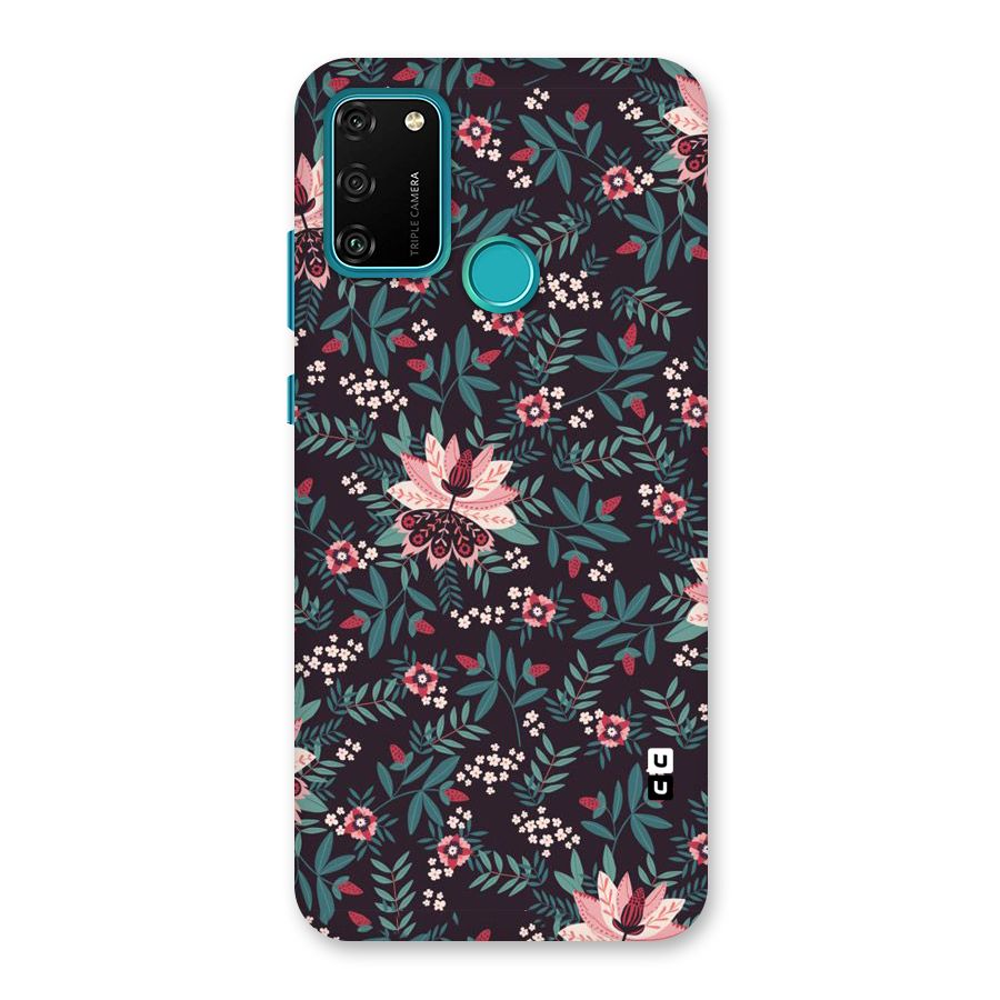 Very Leafy Pattern Back Case for Honor 9A