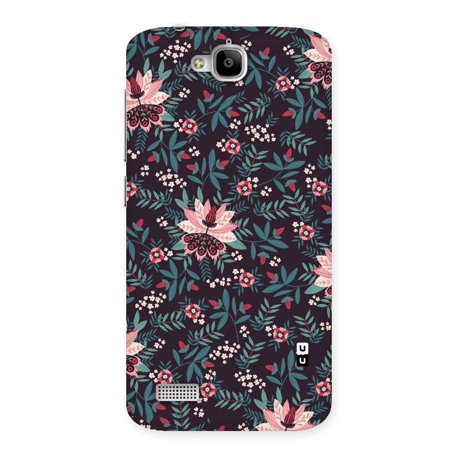 Very Leafy Pattern Back Case for Honor Holly