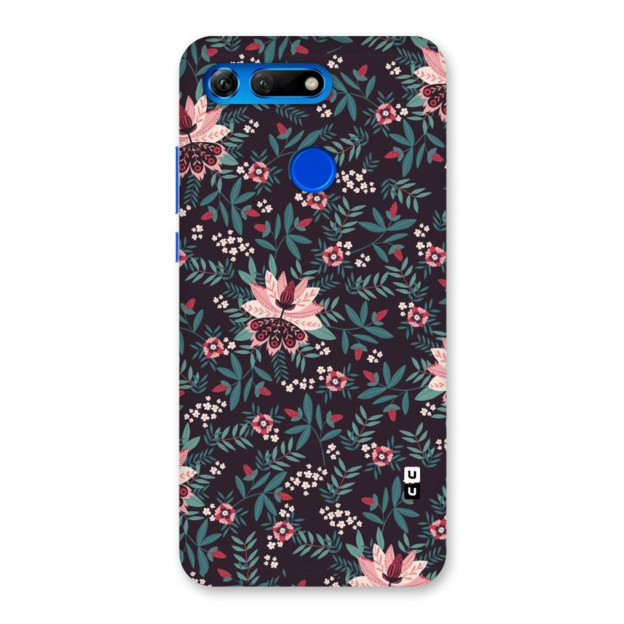 Very Leafy Pattern Back Case for Honor View 20