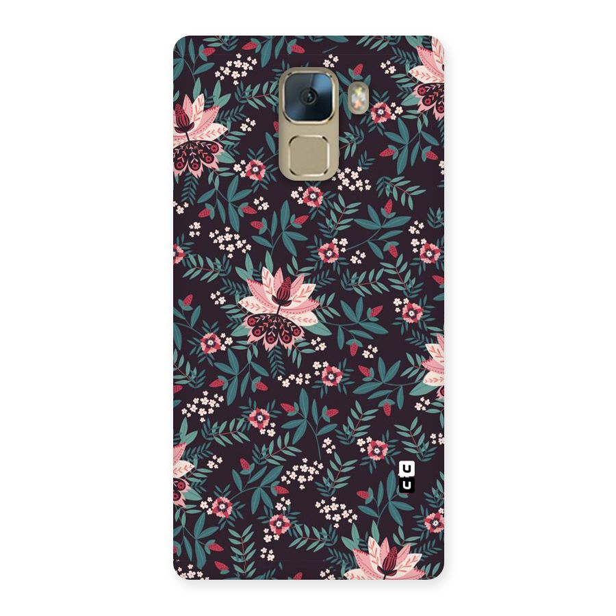 Very Leafy Pattern Back Case for Huawei Honor 7