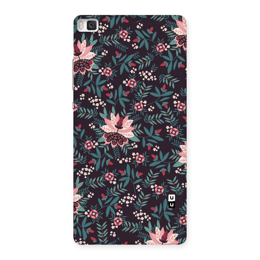 Very Leafy Pattern Back Case for Huawei P8
