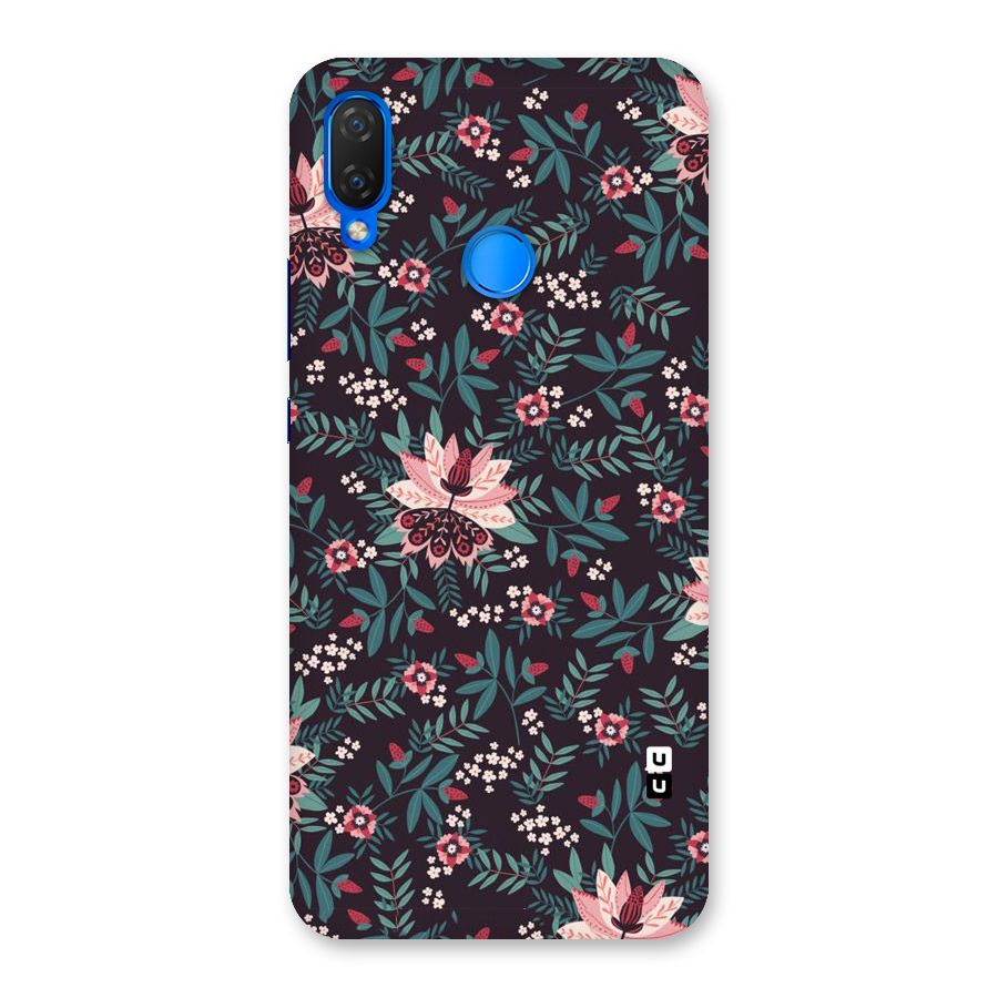 Very Leafy Pattern Back Case for Huawei P Smart+