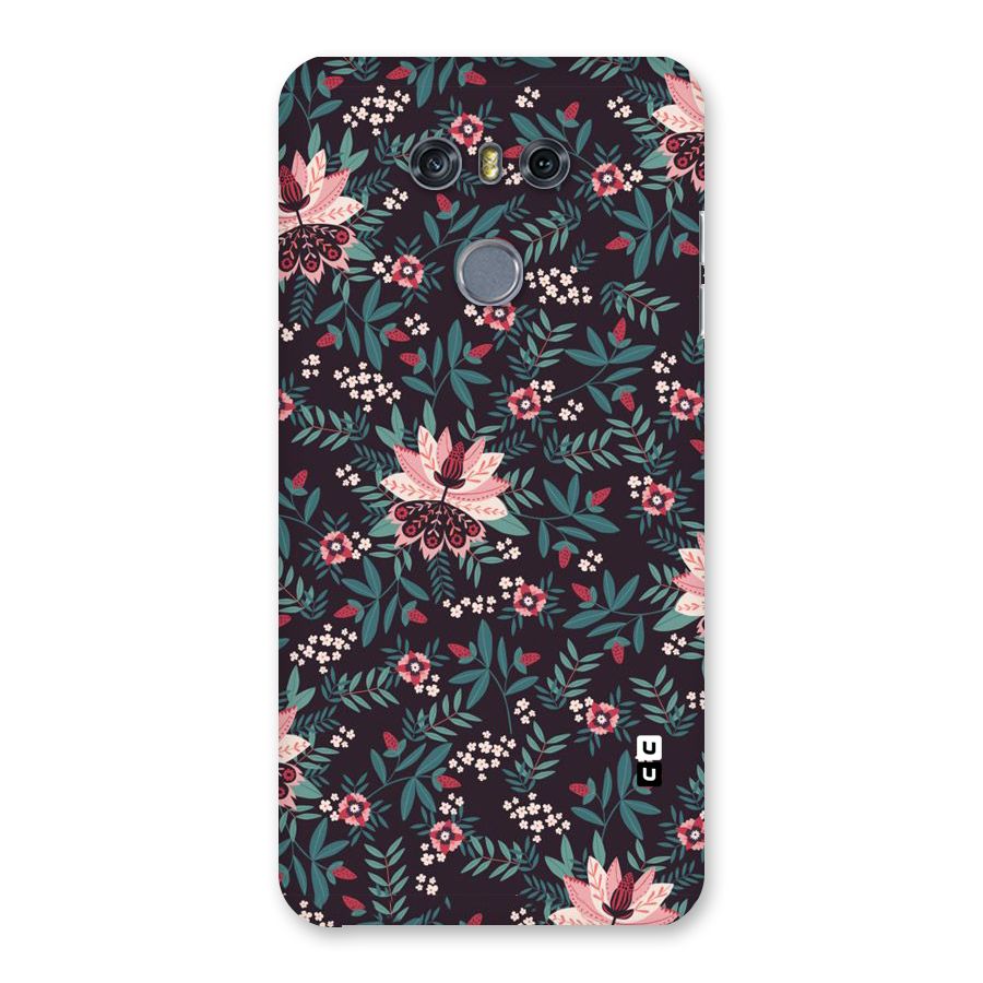 Very Leafy Pattern Back Case for LG G6