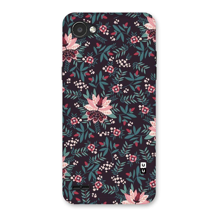 Very Leafy Pattern Back Case for LG Q6