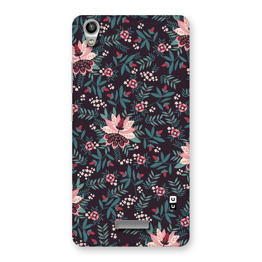 Very Leafy Pattern Back Case for Lava-Pixel-V1