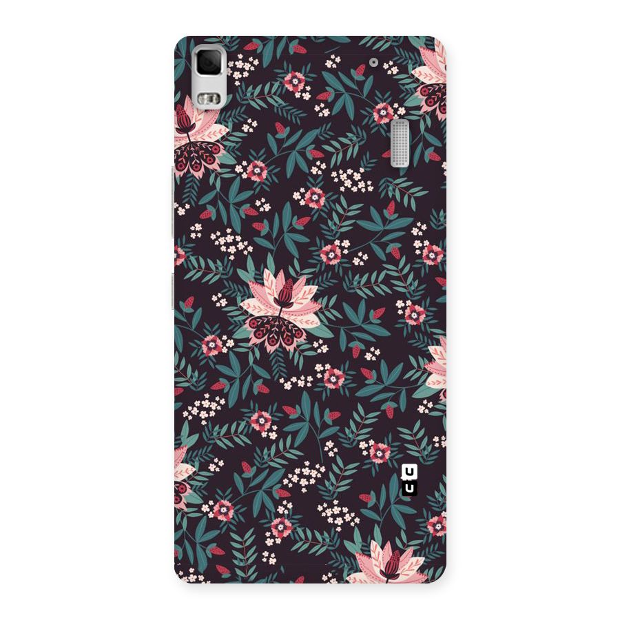 Very Leafy Pattern Back Case for Lenovo A7000