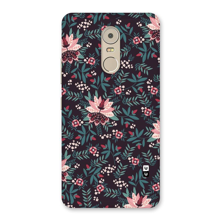 Very Leafy Pattern Back Case for Lenovo K6 Note