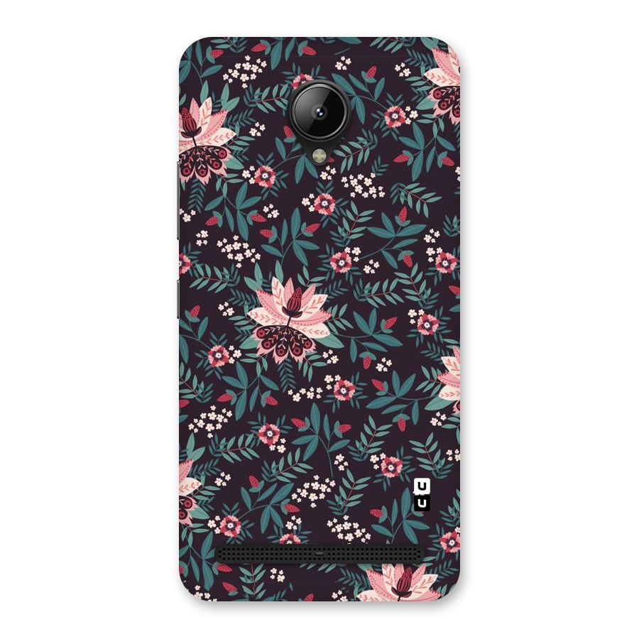 Very Leafy Pattern Back Case for Lenovo C2