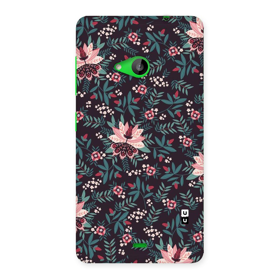 Very Leafy Pattern Back Case for Lumia 535