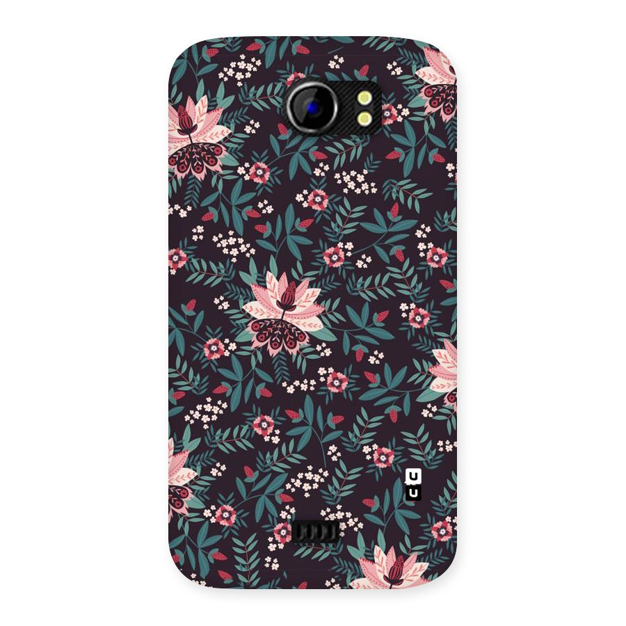Very Leafy Pattern Back Case for Micromax Canvas 2 A110