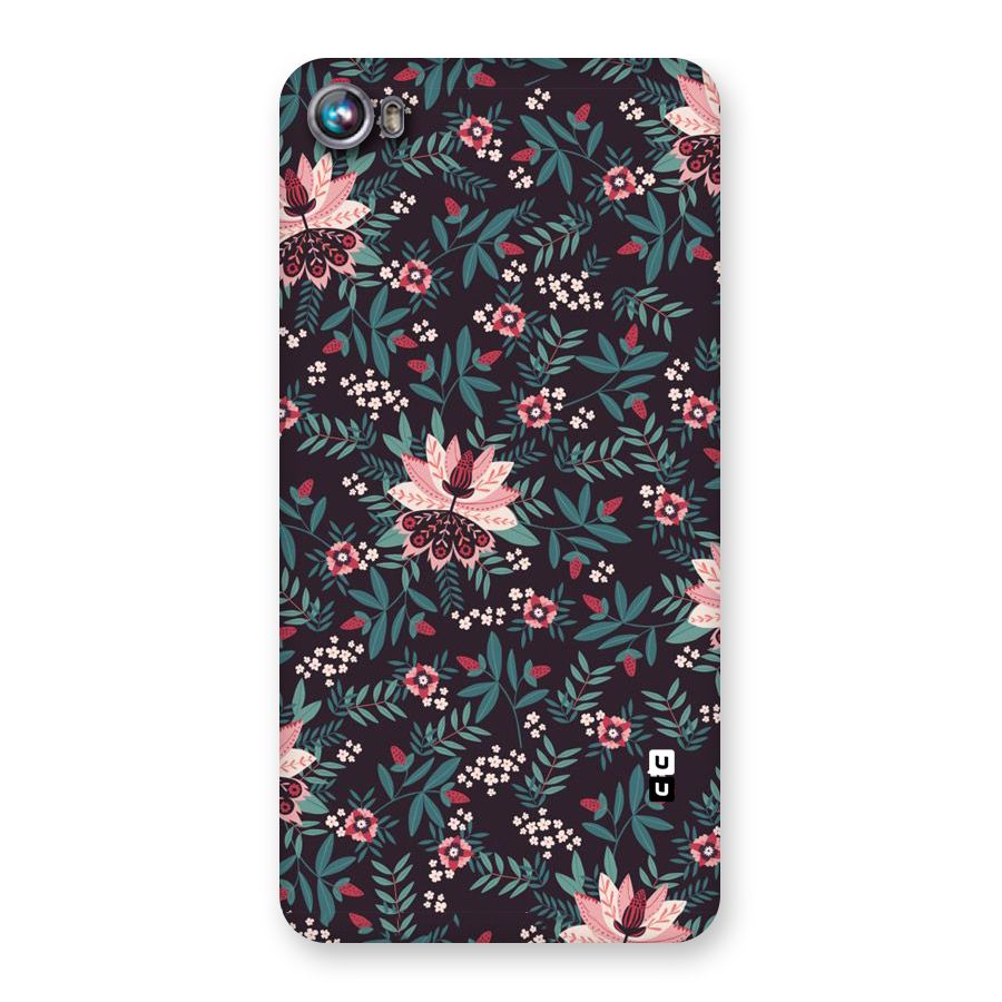 Very Leafy Pattern Back Case for Micromax Canvas Fire 4 A107
